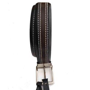 Lloyd Baker London Reversible Belt Leather Brown Black Men's Size 42